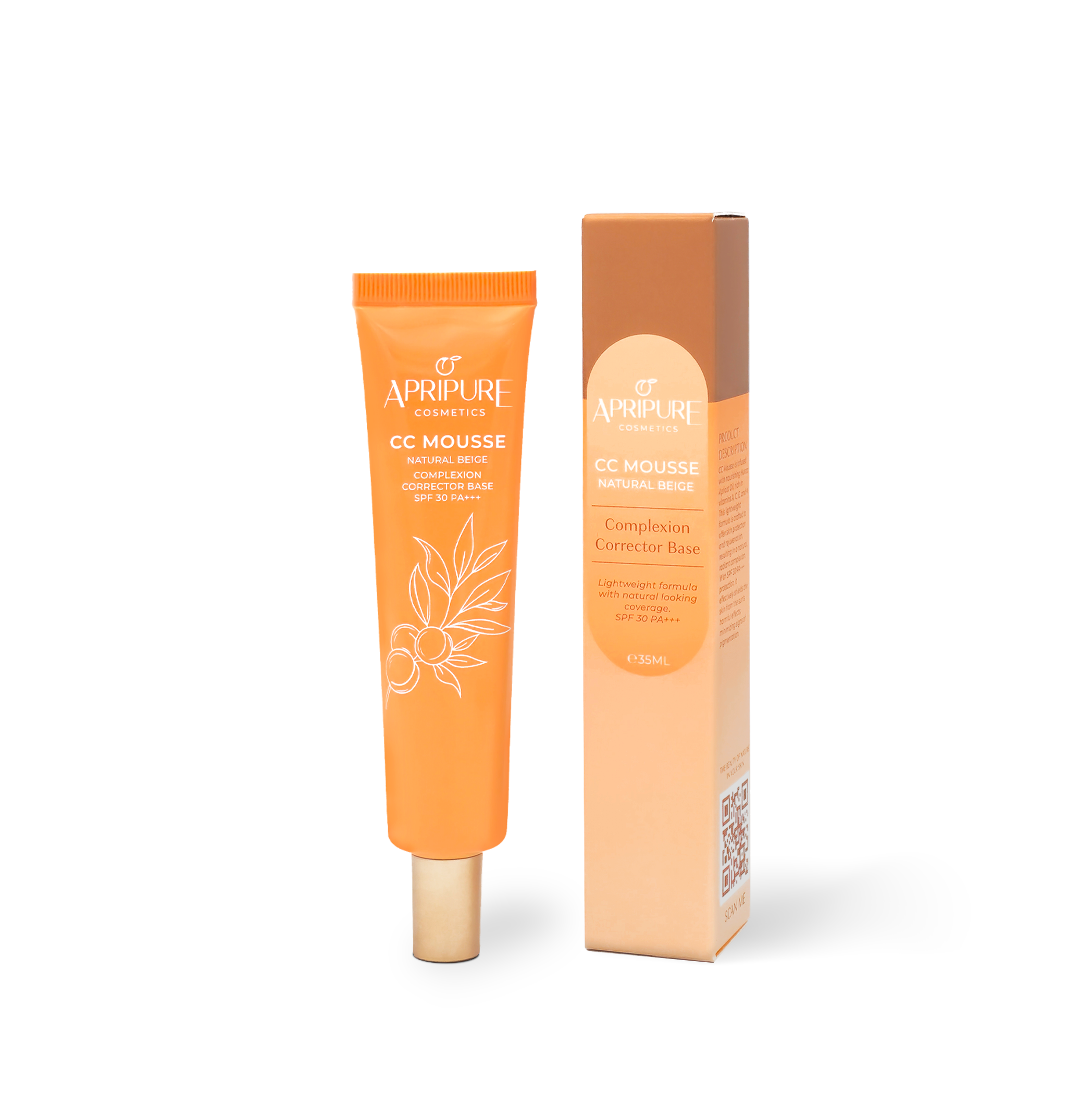 APRIPURE CC 慕斯 (自然米色) 35ML