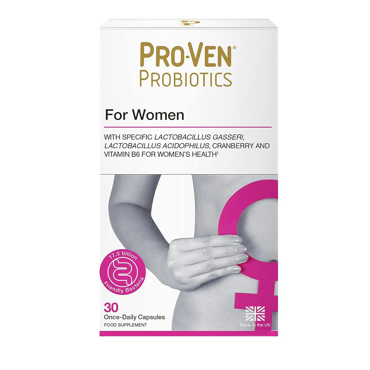 英國製ProVen 女士專用蔓越莓益生菌 （英國版30粒）