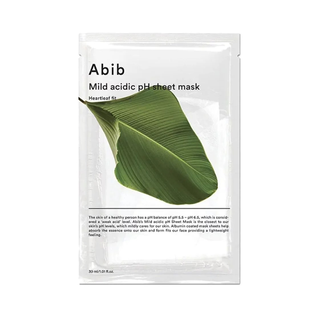 Abib 弱酸性 魚腥草面膜 1片
