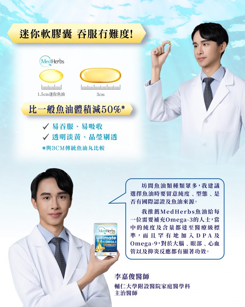 medherbs ultimate rTG fish oil_product page_迷你魚油_醫生推薦